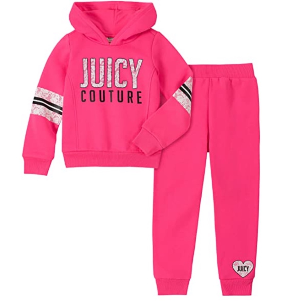 Juicy Couture girl 
Hoodie and Pants Set